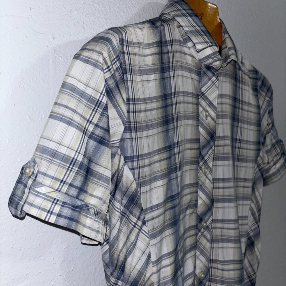 Blackhawk! Strenia Women’s Plaid Tactical Short Sleeve Shirt Zip Pockets Small - Picture 4 of 14